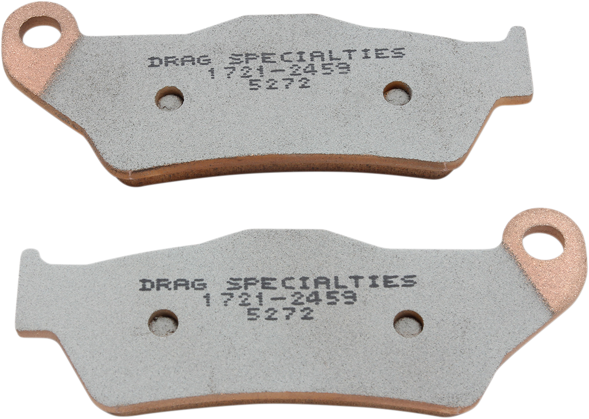Pastillas de freno sinterizadas DRAG SPECIALTIES - Street XG OEM# S/B 41300072; DELANTERAS Y TRASERAS HDP538 