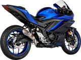 Escape Yamaha R3 MT03 2022-2024, Akrapovic, nueva tapa de titanio deslizante S-Y3SO6-IVOSS