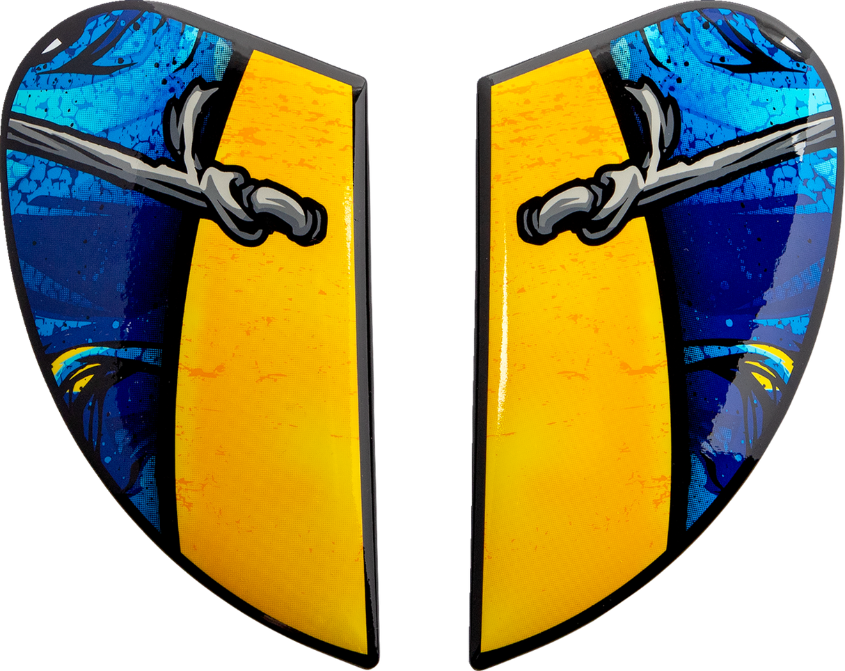 Placas laterales ICON Airform™ - Brozak - Azul 0133-1405