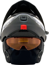 Casco de moto de nieve AFX FX-111DS - Eléctrico - Negro mate - 2XL 0120-0803 