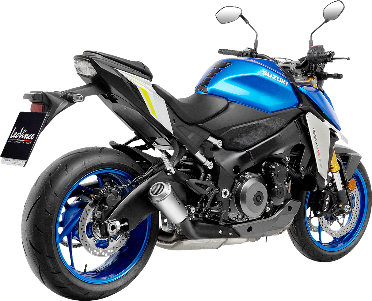 Silenciador Slip-On LEOVINCE LV-10 - Acero Inoxidable GSX-S 1000 Filtrar por año Filtrar por marca Filtrar por modelo POSICIÓN NOTAS 2022-2023 15245 