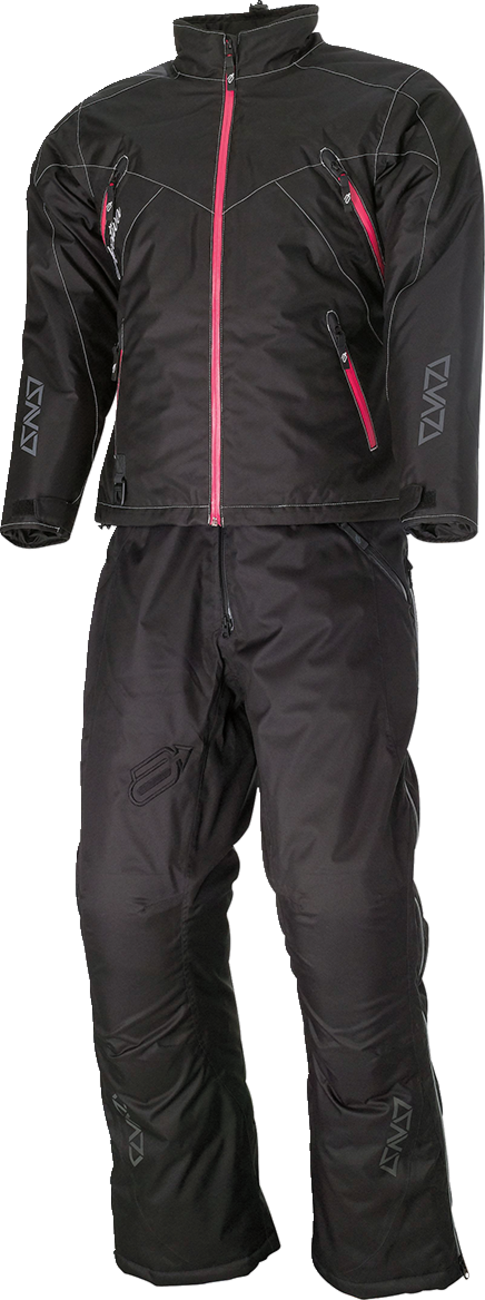 Chaqueta ARCTIVA Pivot 6 para mujer - Negro/Rosa - Talla pequeña 3121-0809 