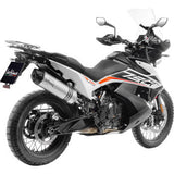 Silenciador deslizante LEOVINCE LV One EVO - Plata KTM 890 Adventure / Husqvarna Norden 901 14414EU 
