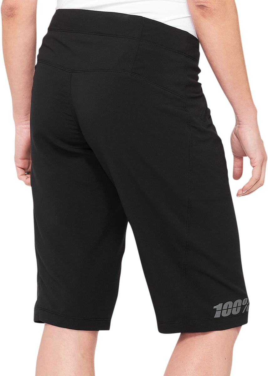 Pantalones cortos Ridecamp 100% para mujer - Negro - Talla M 40037-00001
