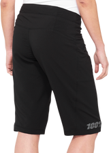 Pantalones cortos Ridecamp 100% para mujer - Negro - Talla M 40037-00001