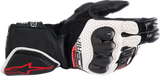 Guantes ALPINESTARS SP-8 Air V3 - Negro/Blanco/Rojo Brillante - Mediano 3558621-1304-M