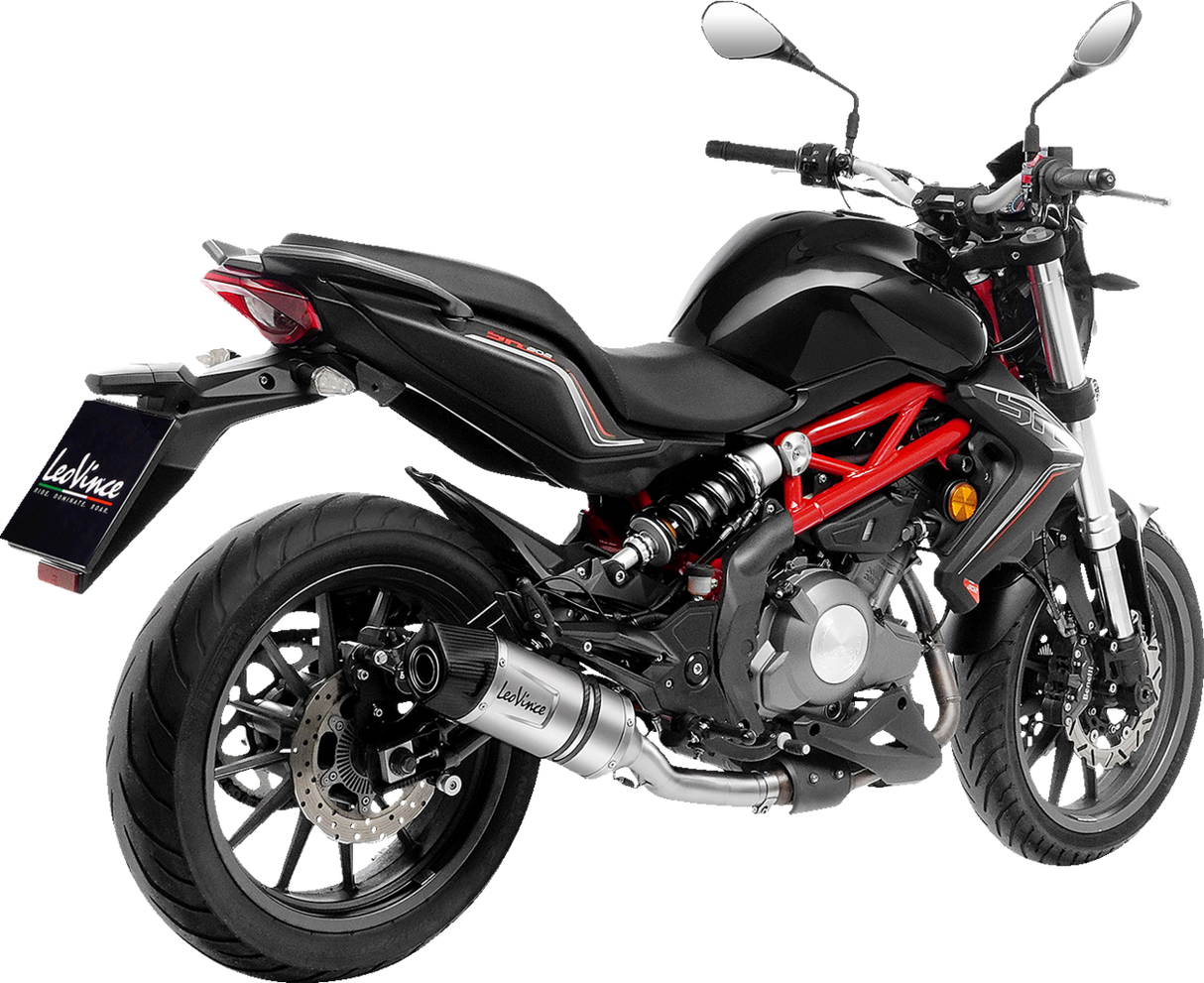 Silenciador deslizante LEOVINCE LV One - Acero inoxidable BENELLI BN 302 S 14423E 