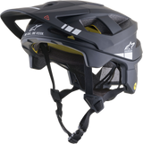 Casco de bicicleta ALPINESTARS Vector Tech - Negro/Gris claro mate - MIPS® - Mediano 8700421-1092-MD