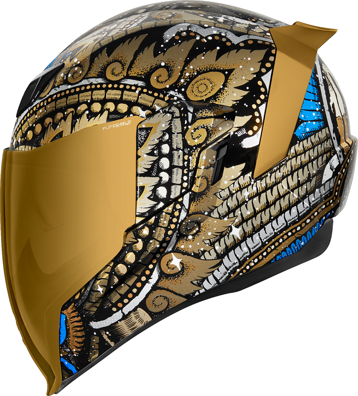 ICON Airflite™ Motorcycle Helmet - DayTripper - Gold