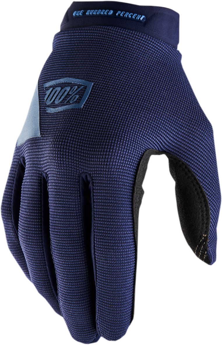 Guantes Ridecamp 100% para mujer - Azul marino/pizarra - Talla pequeña 10013-00016