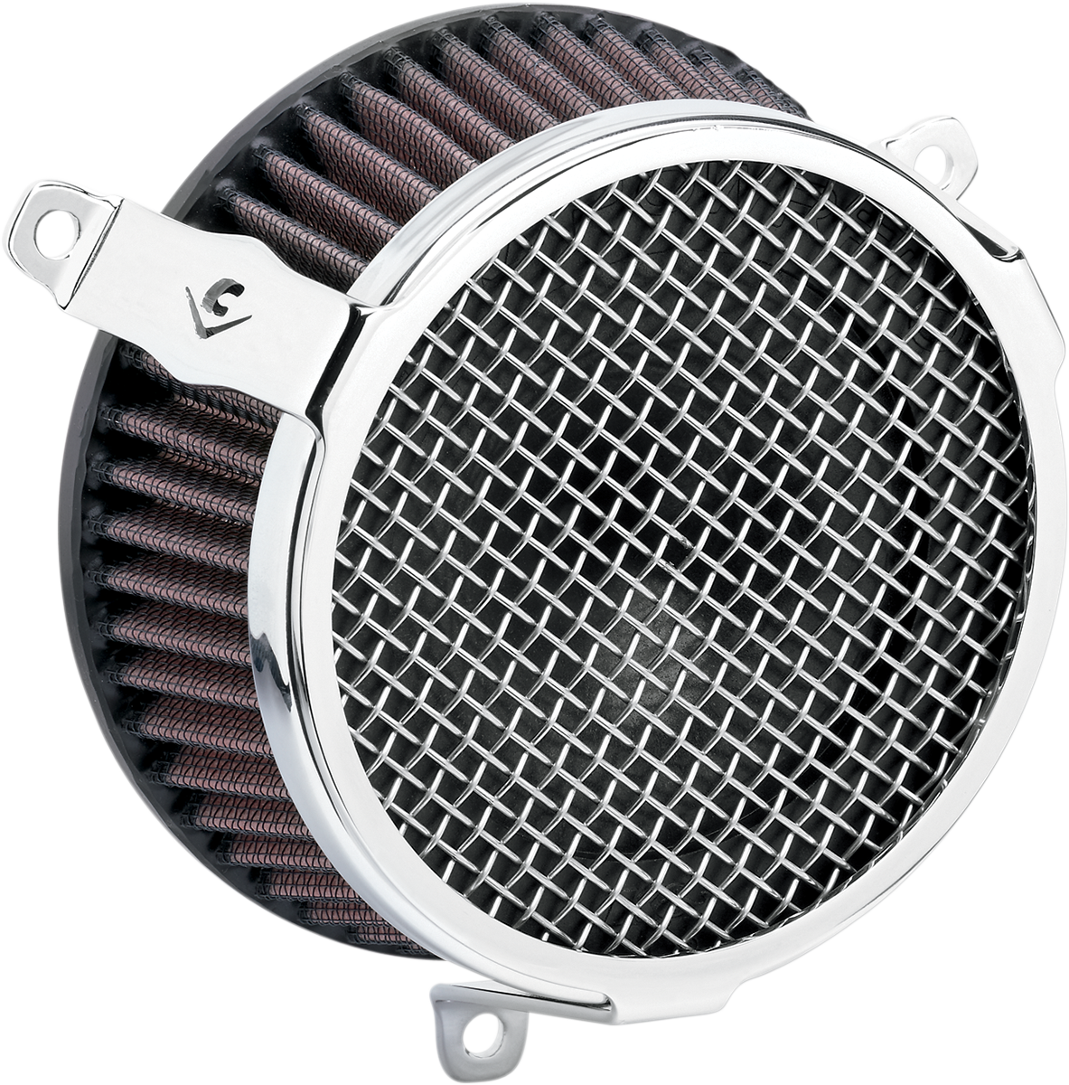 Filtro de aire COBRA simple - Cromo 606-0102-03 