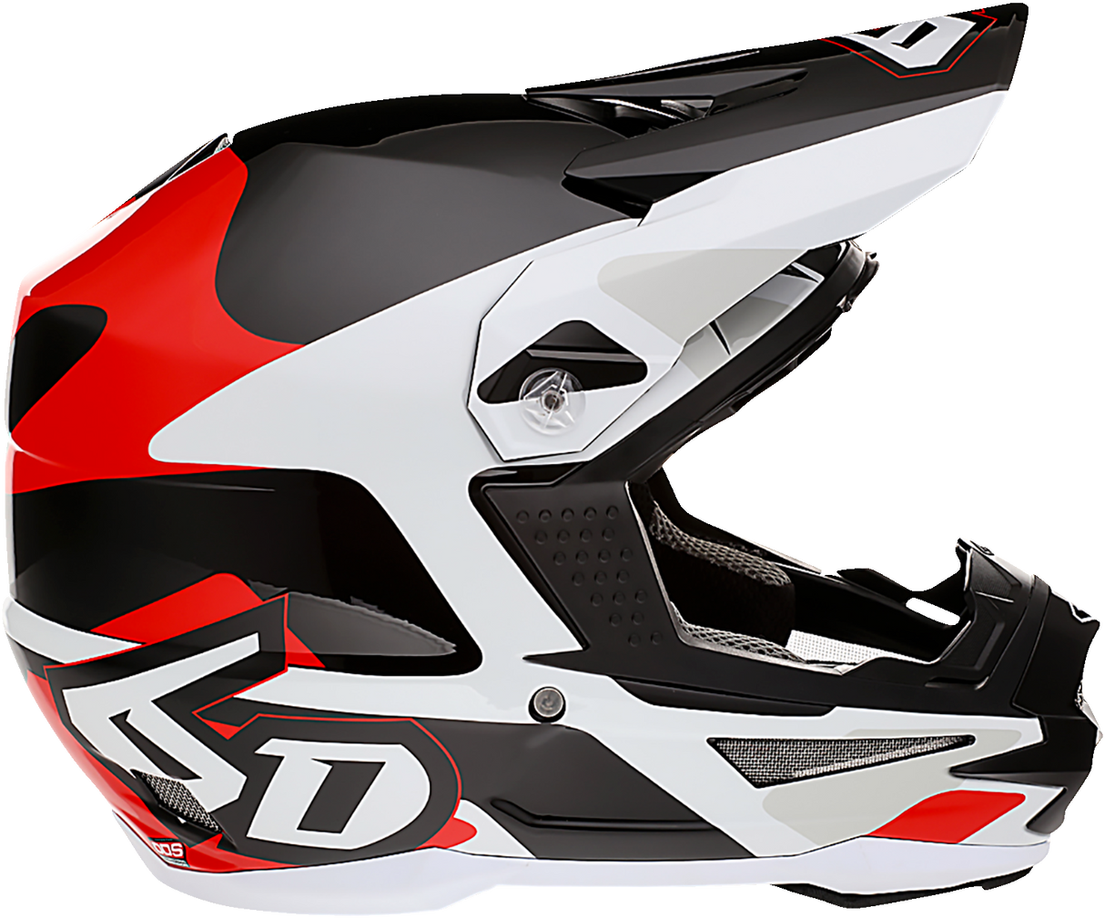 6D ATR-1 Motorcycle Helmet - Apex - Red - Small 10-4535