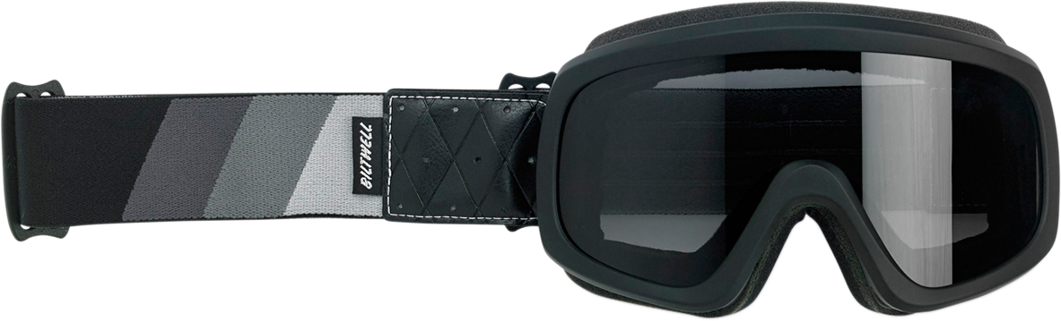 Gafas de visión nocturna BILTWELL Overland 2.0 - Tri-Stripe - Negro/Plateado/Gris 2111-5102-002 