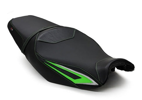 Funda de asiento de piloto Luimoto | Equipo Kawasaki | Kawasaki Ninja ZX-14R 2012-2022