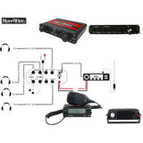 Kit de intercomunicador/radio y auriculares NAVATLAS - Biplaza - Beige NI2ROHBE2