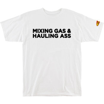Camiseta FMF Gass - Blanca - Talla pequeña FA21118915WHTSM 