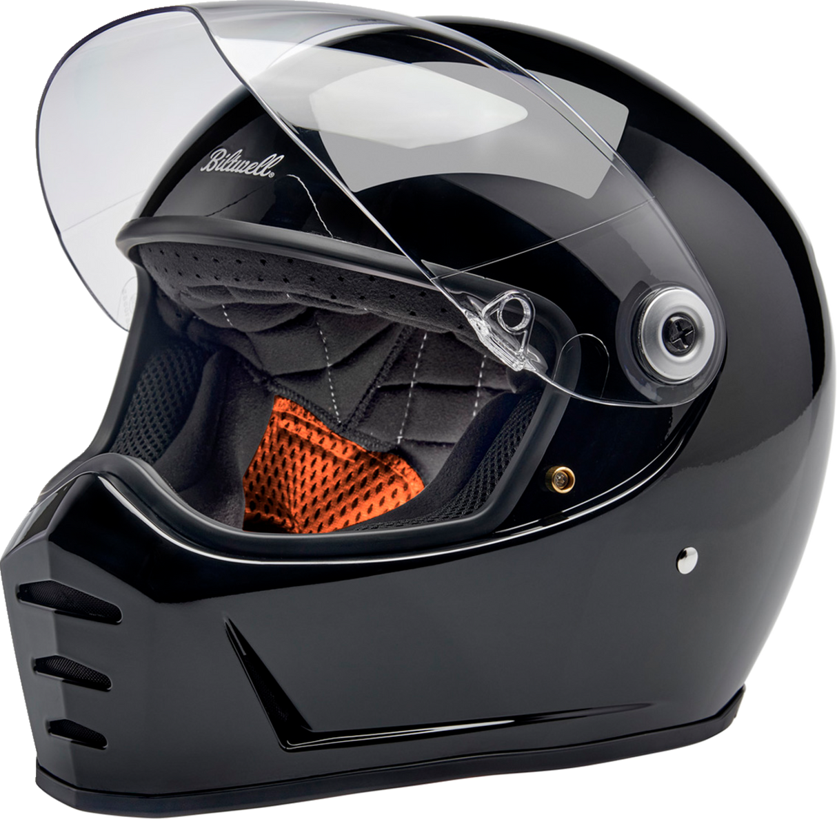 Casco BILTWELL Lane Splitter - Negro brillante - Mediano 1004-101-503 