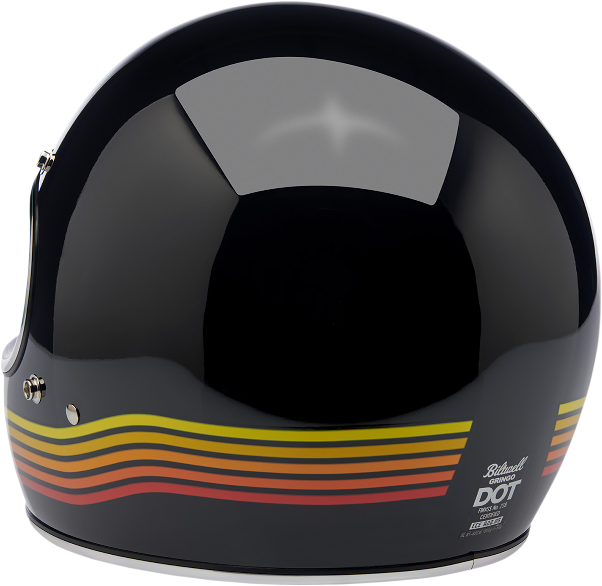 Casco BILTWELL Gringo - Negro brillante Spectrum - XL 1002-536-105 