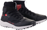 Zapatillas ALPINESTARS Speedforce - Negro/Blanco/Rojo - Talla 7.5 (EE. UU.) 2654321-123-7.5