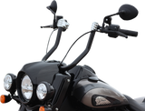Manillar KLOCK WERKS - Colgador Klip - 13" - Negro KWH-04-0506