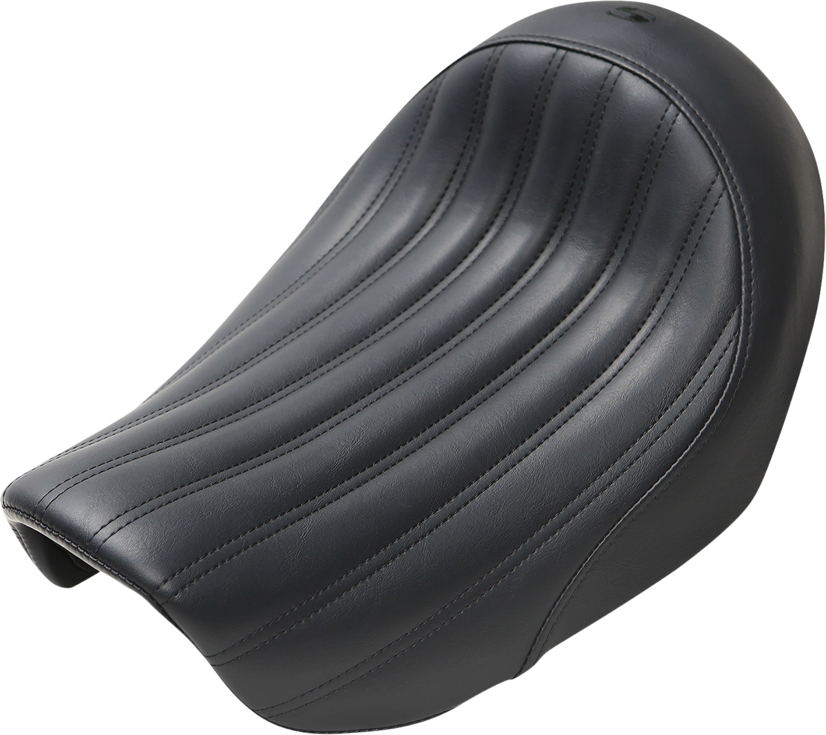 Asiento individual SADDLEMEN Knuckle - Acanalado - Negro - Dyna 806-04-0023 