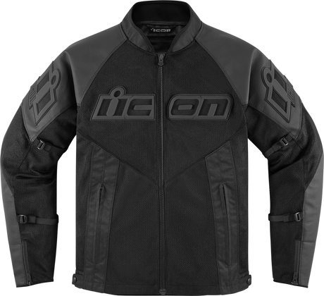ICON Mesh AF™ Leather Jacket - Black - Small 2810-3897