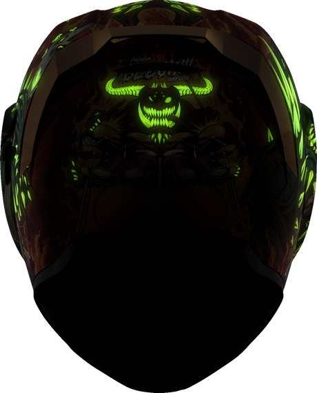 ICON Airflite™ Motorcycle Helmet - Blegh - MIPS® - Red - Medium 0101-16922