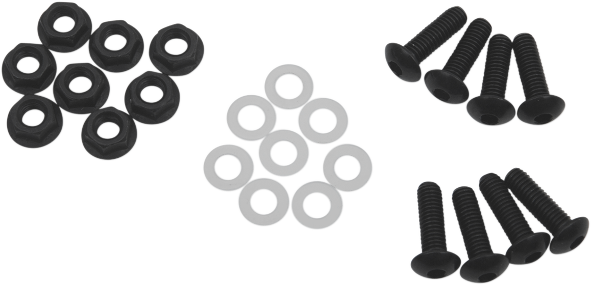 Kit de tornillos para parabrisas PUIG HI-TECH PARTS - Negro 0956N 