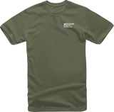 Camiseta pintada ALPINESTARS - Verde militar - Talla 2XL 1232-722246902X
