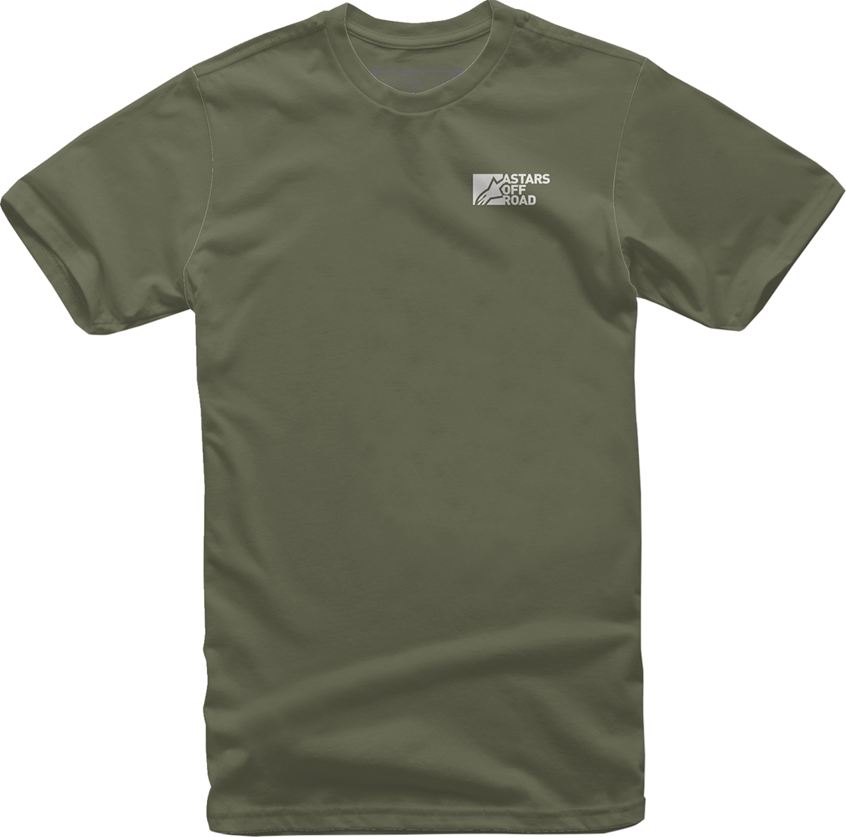 Camiseta pintada ALPINESTARS - Verde militar - Talla mediana 1232-72224-690M