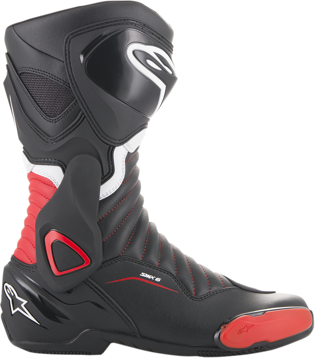 Botas ALPINESTARS SMX-6 v2 - Negro/Rojo - Talla 7.5 EE. UU. / 41 UE 22230171341