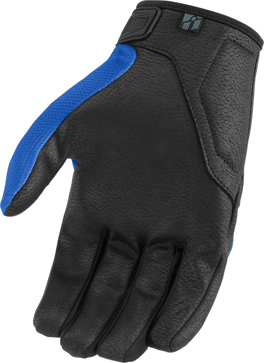 Guantes ICON Hooligan™ CE - Azul - Mediano 3301-4361