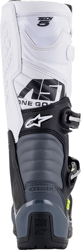 Botas ALPINESTARS Tech 5 - Negro/Blanco - Talla 13 (EE. UU.) 2015015-102-13