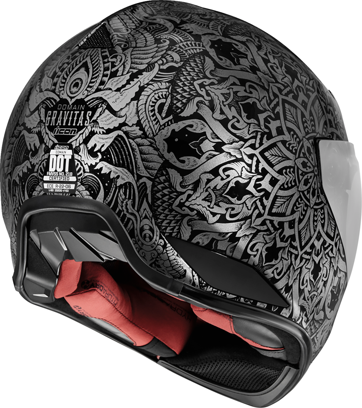 Casco ICON Domain™ - Gravitas - Negro - XL 0101-14962