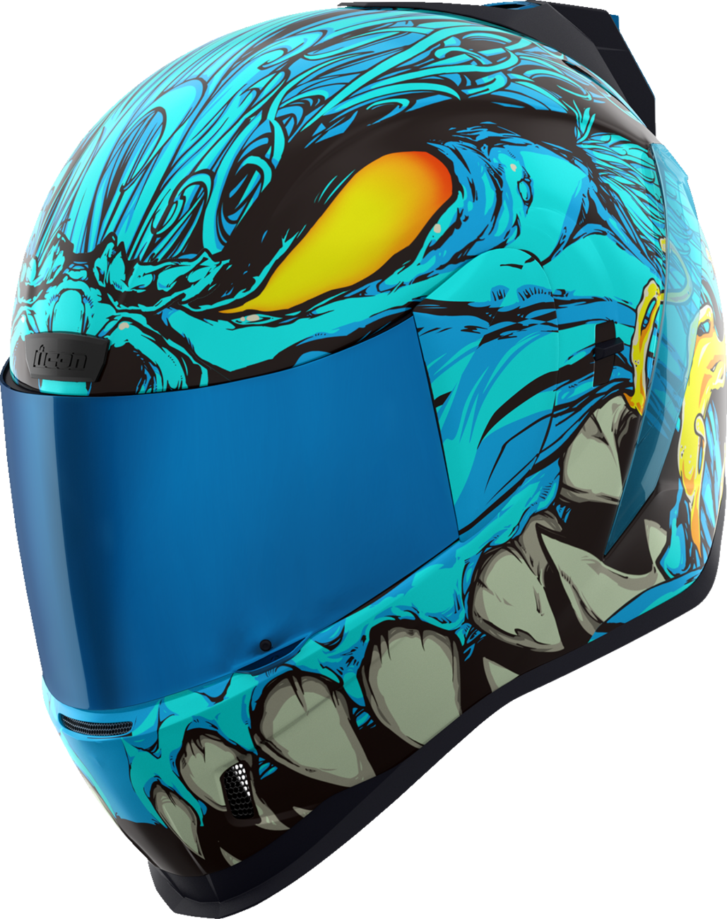 blue icon motorcycle helmet ICON Airform MIPS Manik'RR Helmet Light Blue 2XL