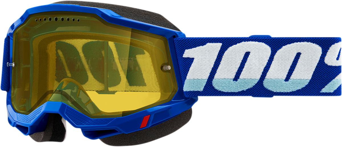 Gafas de nieve 100% Accuri 2 - Azul - Amarillo 50021-00002