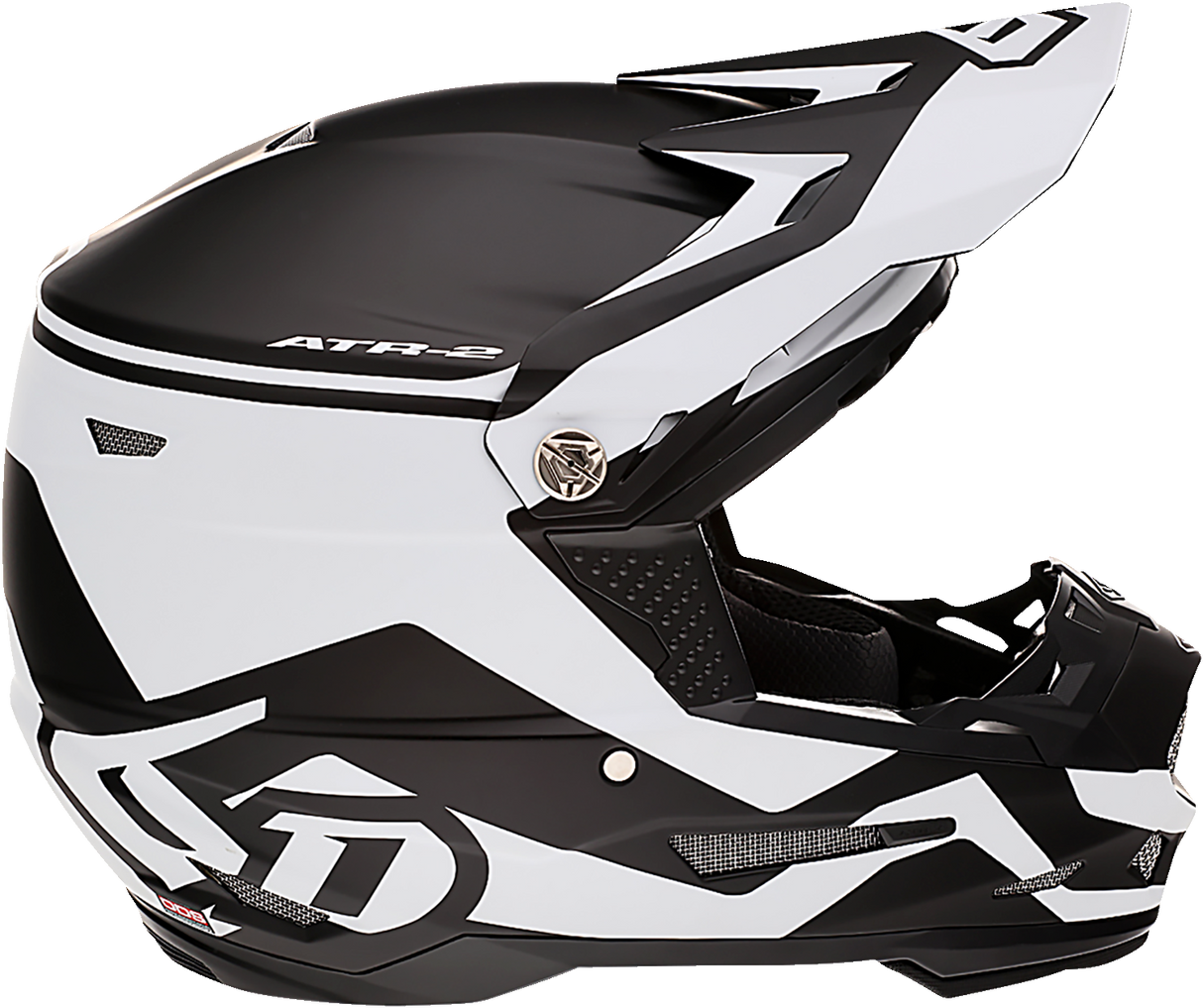 Casco de motocicleta 6D ATR-2 - Conducir - Blanco - Grande 12-2717 