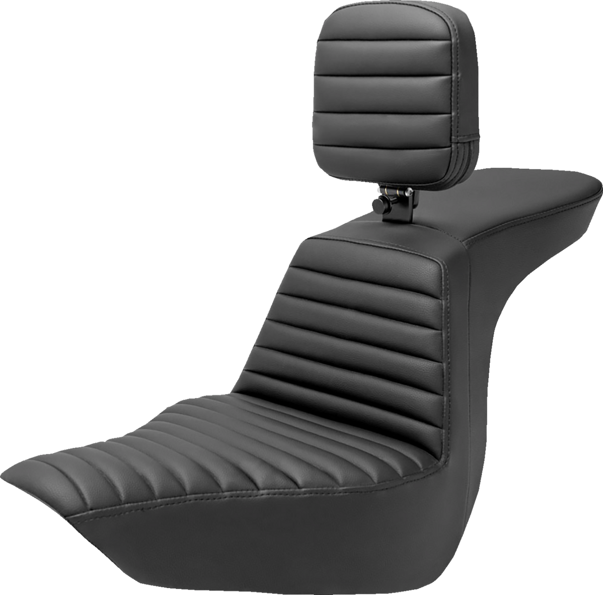Asiento SADDLEMEN Tour Step Up - Respaldo para el conductor - Tuck-n-Roll - FLSB/FXLR '18-'22 818-29-191BR 