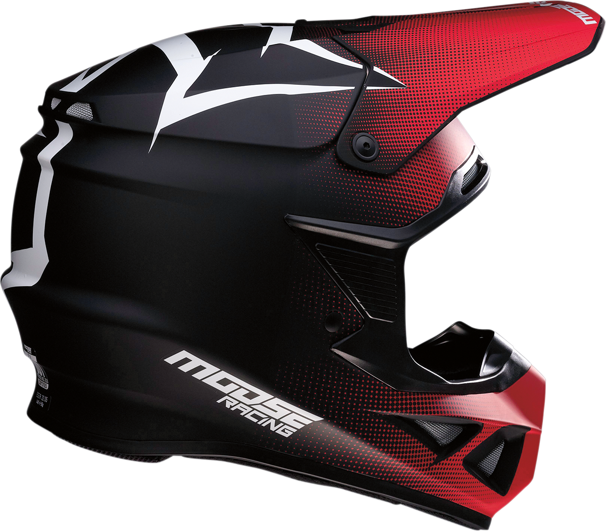 Casco MOOSE RACING FI - Agroid™ - MIPS® - Rojo/Negro - Mediano 0110-6693