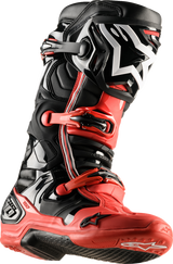 Botas ALPINESTARS Tech 10 Acumen - Negro/Rojo - Talla 11 de EE. UU. 2010020-312-11