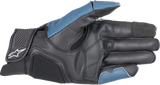 Guantes deportivos ALPINESTARS Morph - Negro/Azul Sodalita - XL 3567122-1711-XL