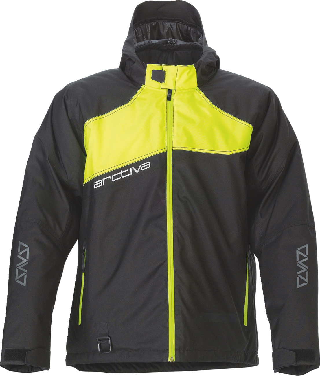 Chaqueta con capucha ARCTIVA Pivot 5 - Negra/Alta visibilidad - Mediana 3120-2069 