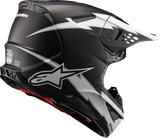 Casco de moto ALPINESTARS Supertech M10 - Ampress - MIPS® - Negro mate/blanco - Talla pequeña 8300823-1121-S