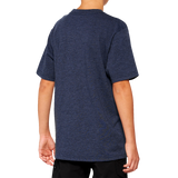 Camiseta juvenil Icon 100% - Azul marino - Talla mediana 20001-00013
