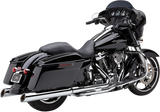 Silenciadores COBRA 909 Uppercut para FL '95-'16 - Cromado 6268 