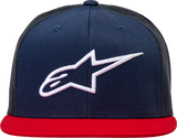 Gorra de camionero ALPINESTARS Corp - Azul marino/rojo - Talla única 1025810037030OS