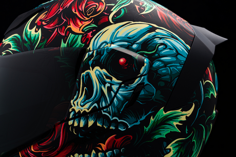 ICON Airflite™ Motorcycle Helmet - Omnicrux - MIPS® - Black - 2XL 0101-14998