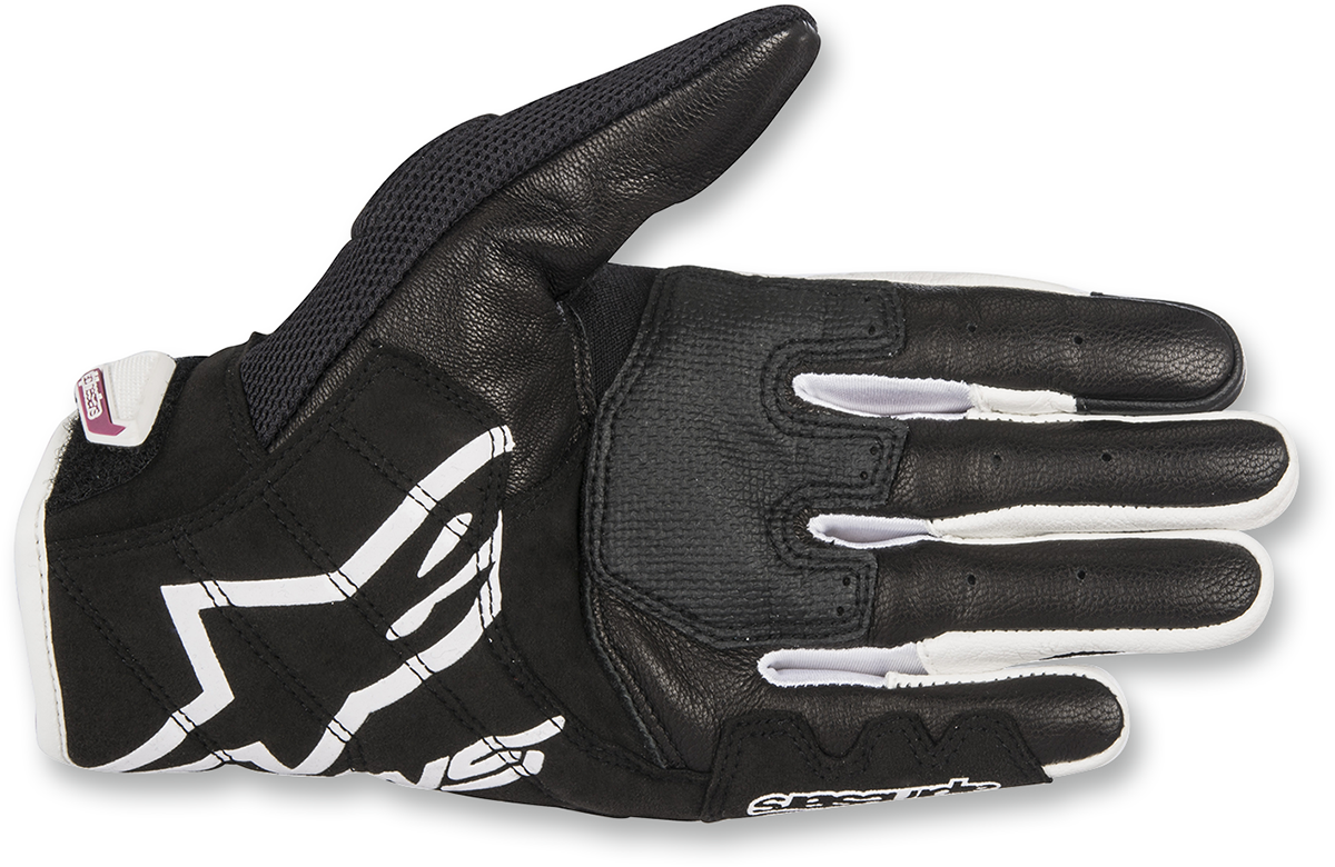 Guantes ALPINESTARS Stella SMX-2 Air Carbon V2 para mujer - Negro/Blanco - Talla M 3517717-12-M