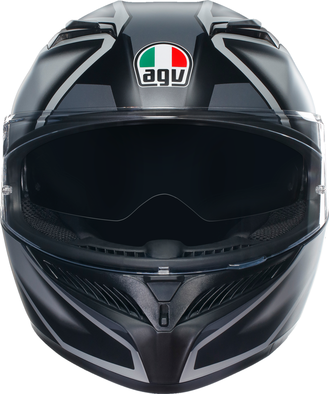 agv k5 gunmetal AGV K3 Compound Helmet Matte Black Gray