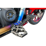 Estriberas KODLIN USA NXL - Negras con cubierta de acero inoxidable K73255 